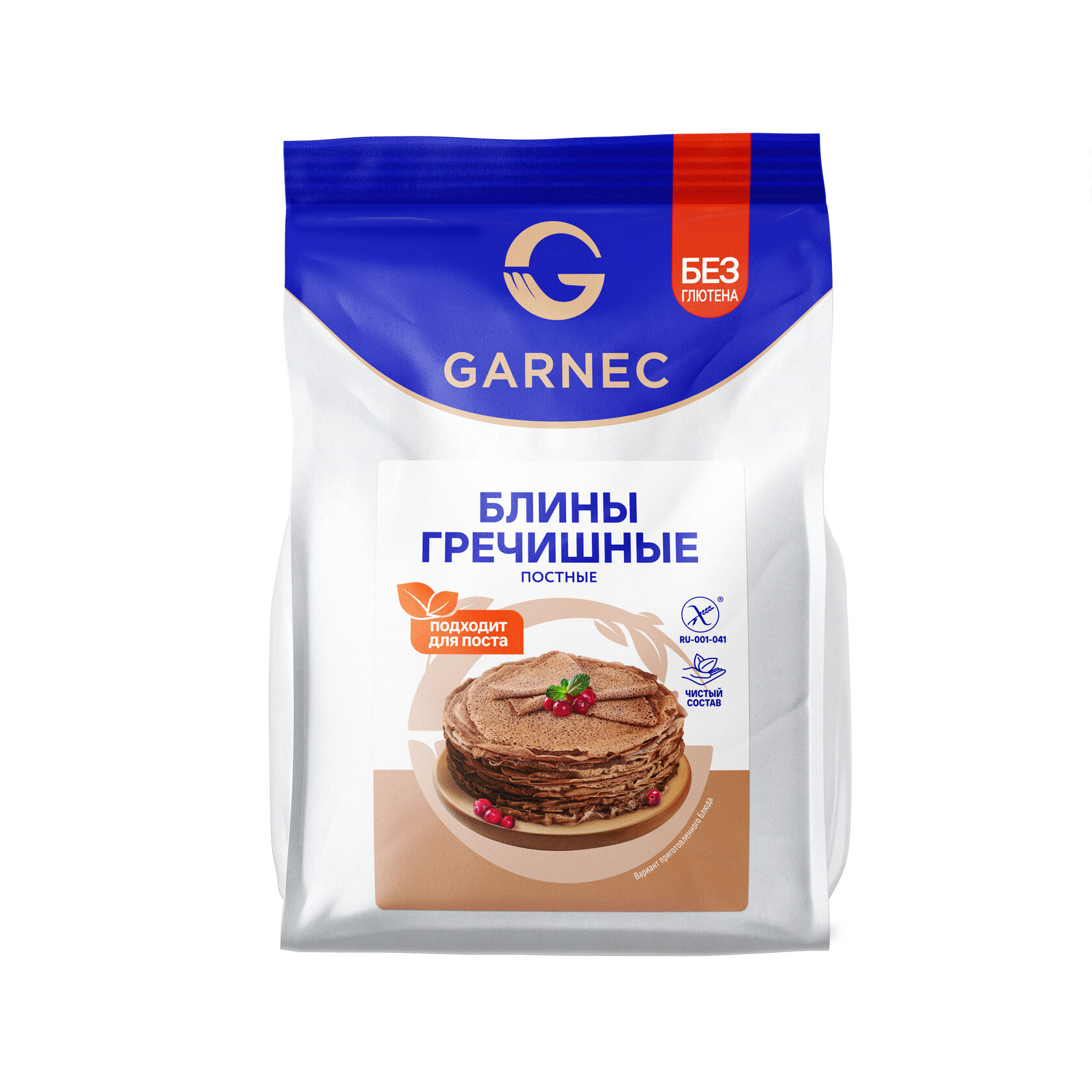 Гарнец Смесь «Блины гречишные постные»