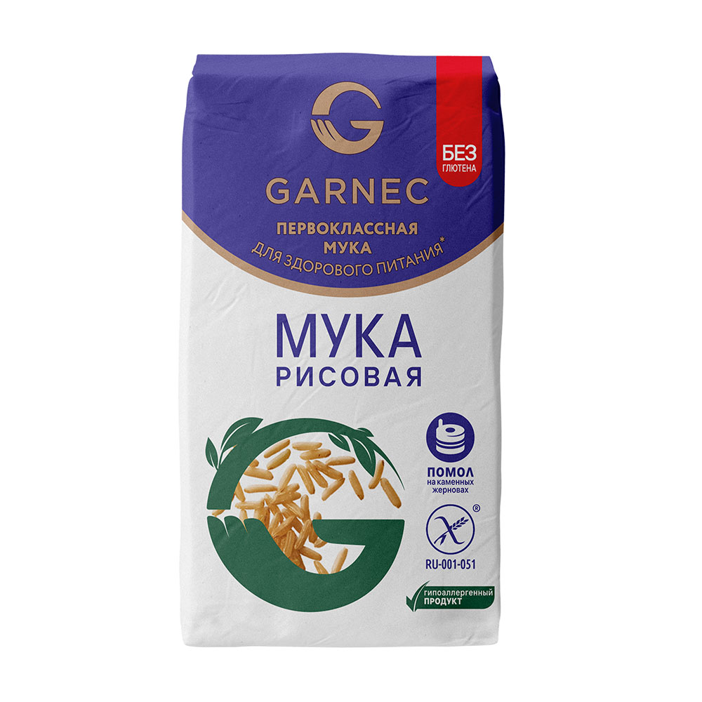 Гарнец Мука рисовая