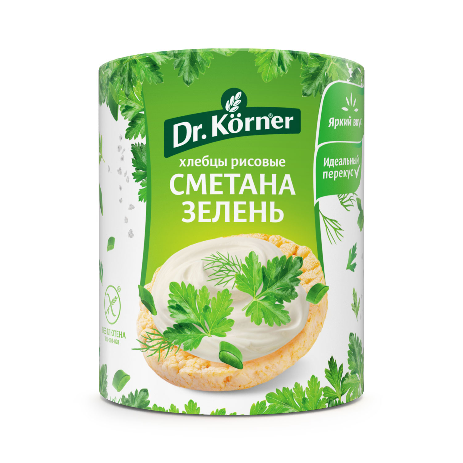 Dr. Körner Хлебцы Dr.Korner Рисовые со сметаной и зеленью