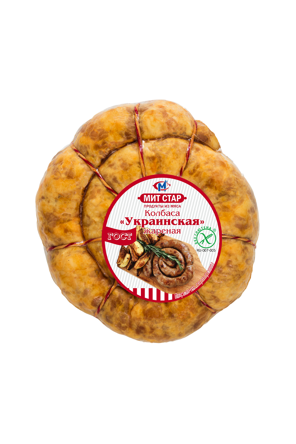Мит Стар Колбаса жареная «Украинская жареная»