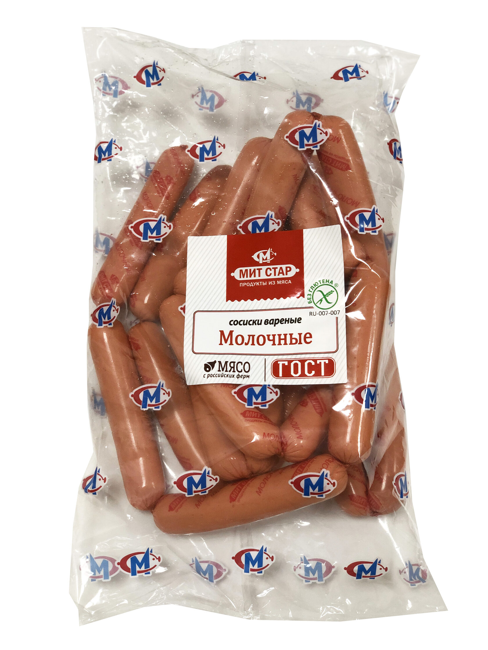 Мит Стар Сосиски вареные «Молочные»