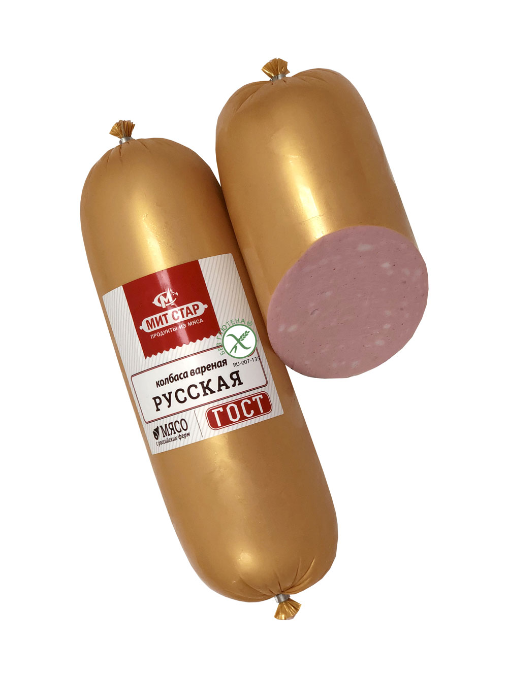 Мит Стар Колбаса вареная «Русская»