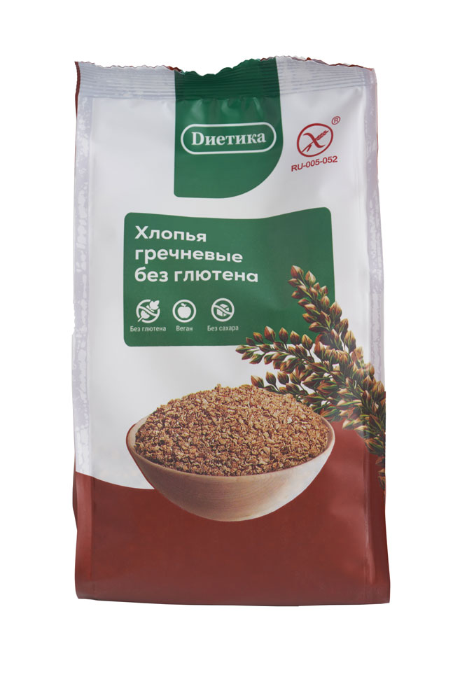 Диетика Хлопья гречневые