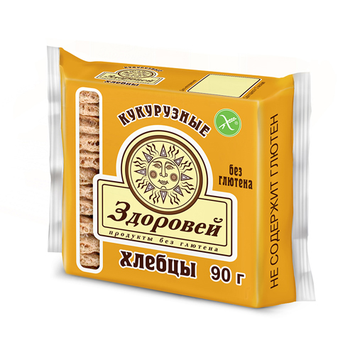 Здоровей Хлебцы хрустящие кукурузные
