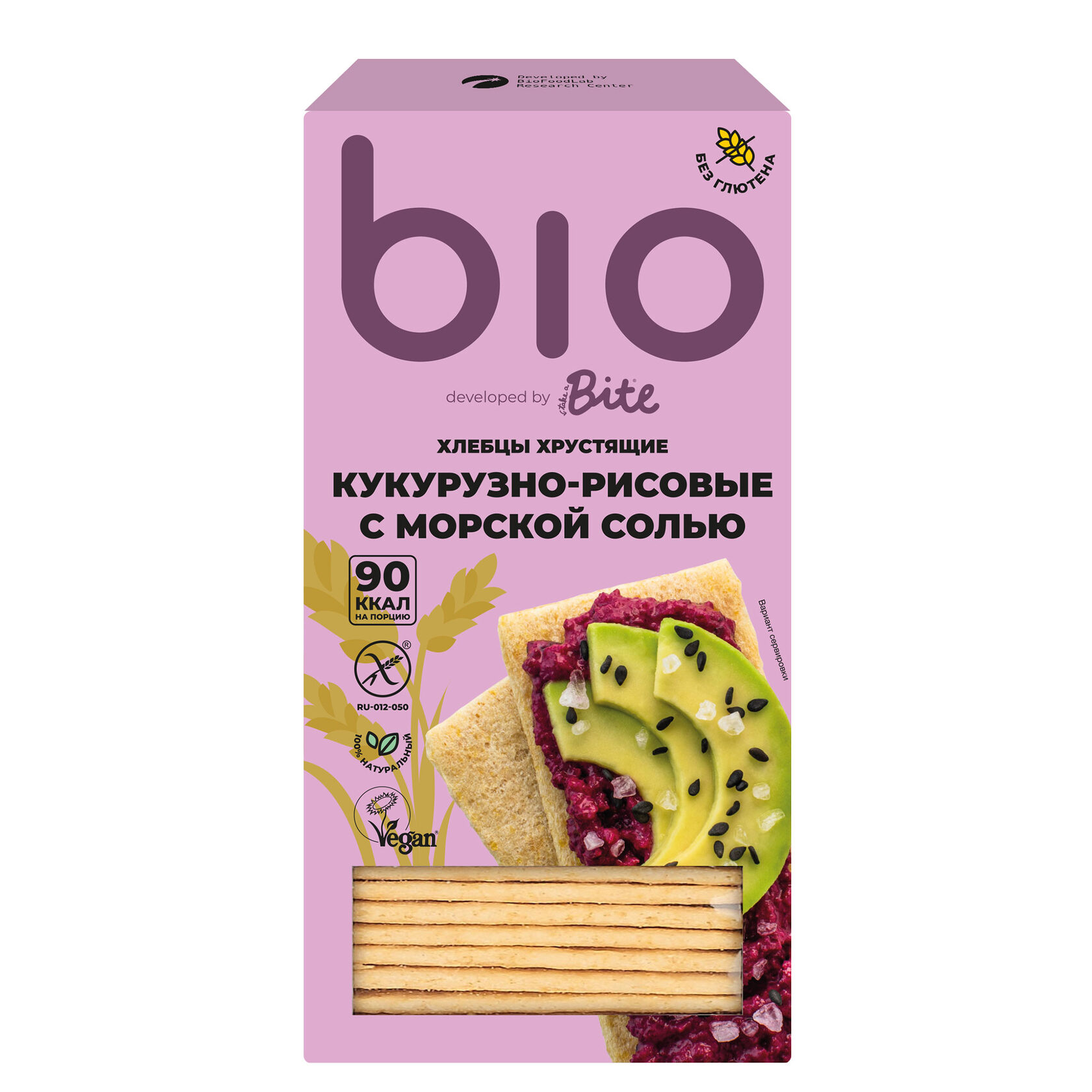 Take a Bite Хлебцы хрустящие кукурузно-рисовые с морской солью