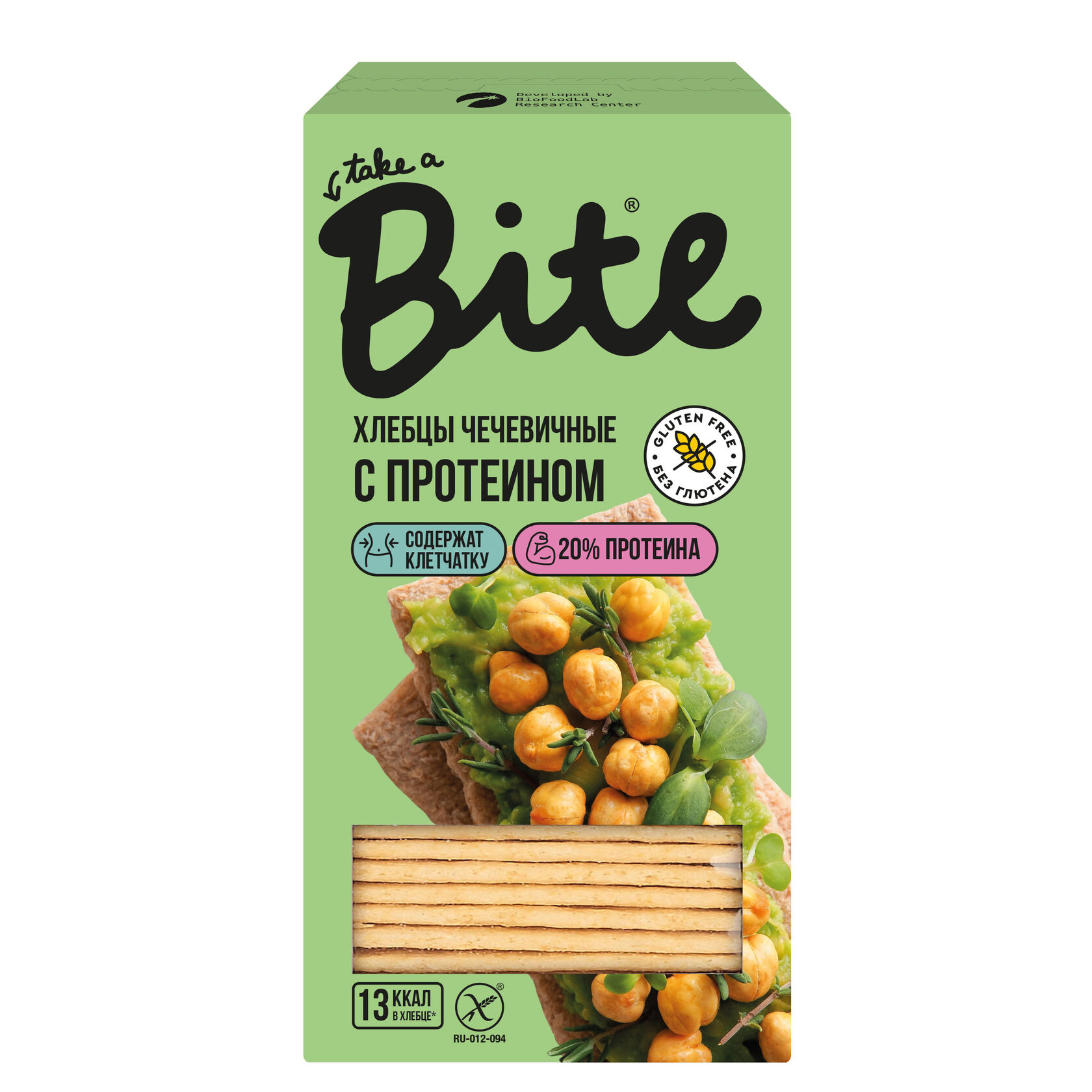 Take a Bite Хлебцы хрустящие с протеином чечевичные