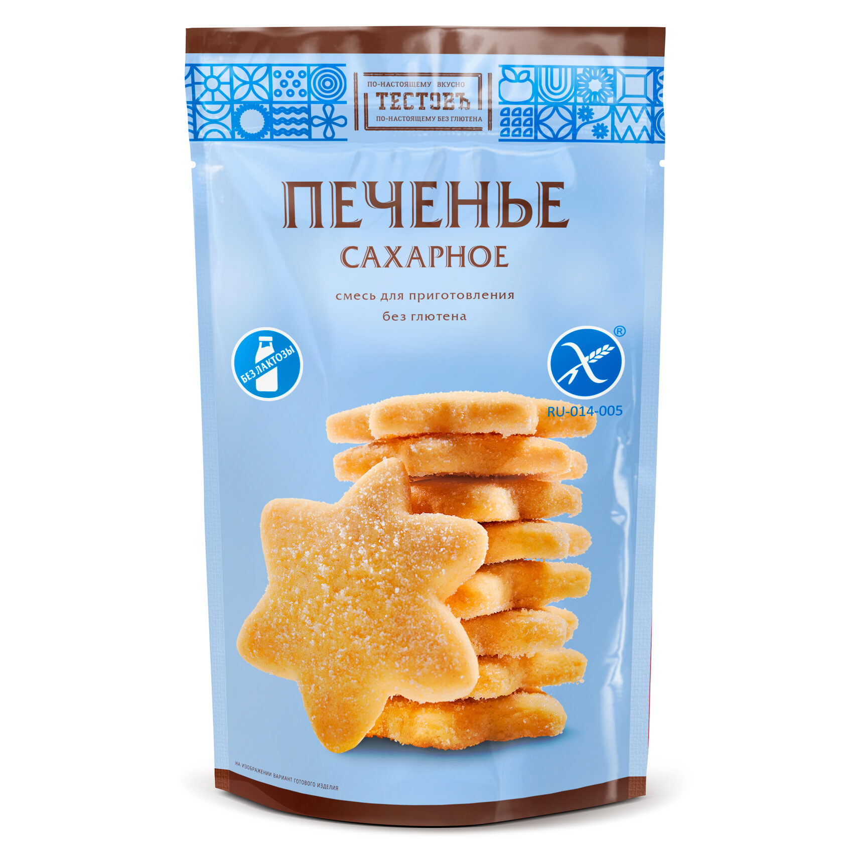 Тестовъ Смесь для приготовления печенья (безглютеновая)