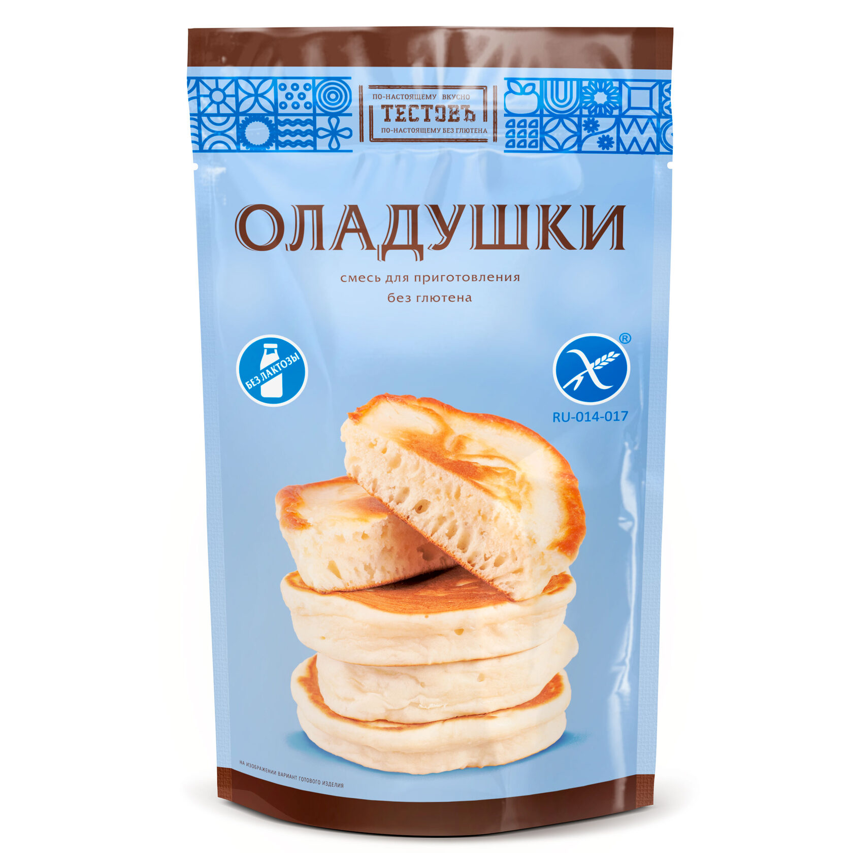 Тестовъ Смесь для приготовления оладий (безглютеновая)
