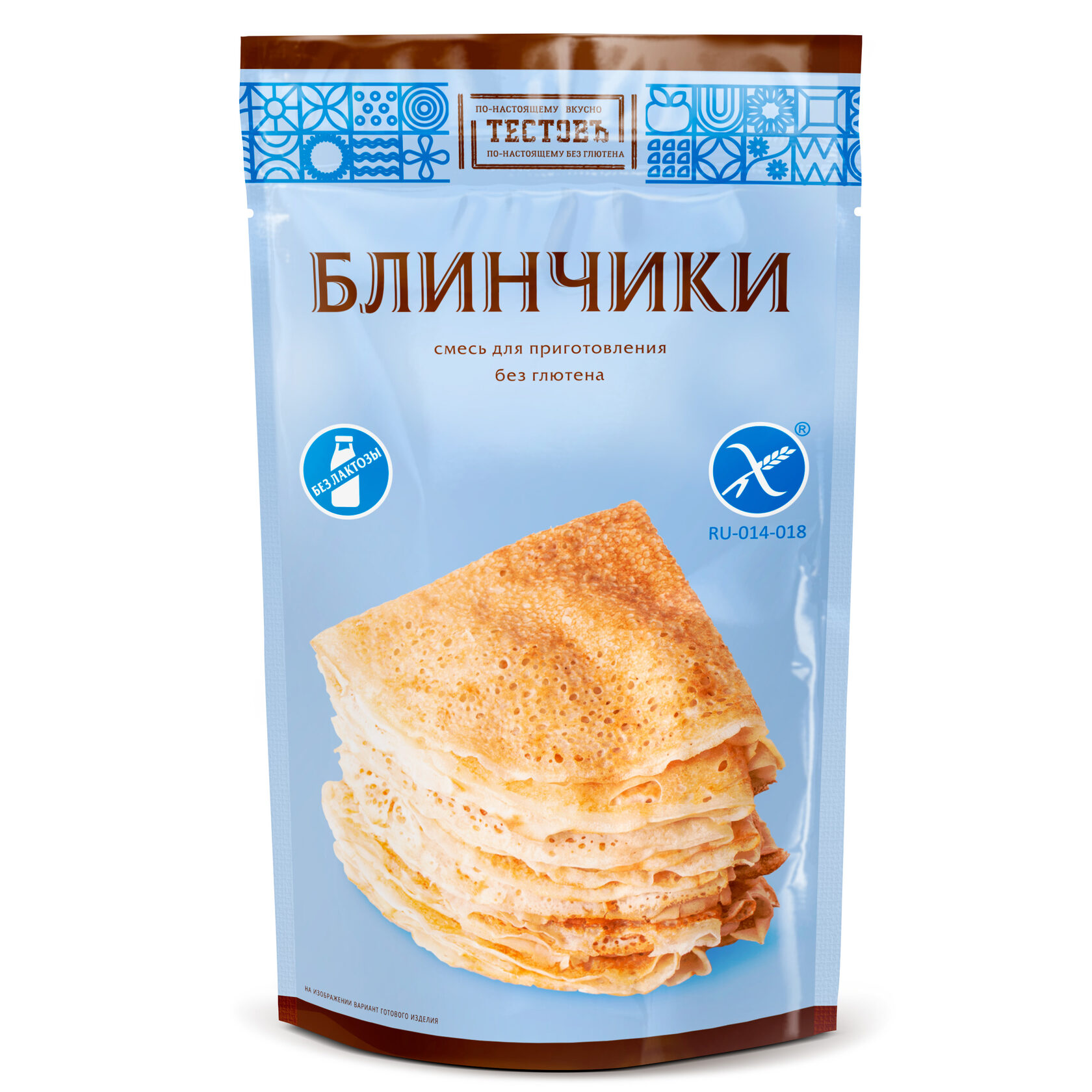 Тестовъ Смесь для приготовления блинчиков (безглютеновая)