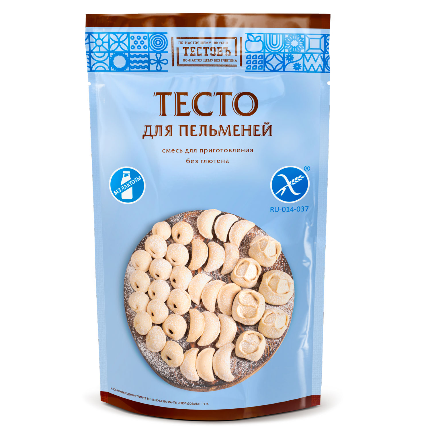 Тестовъ Смесь для приготовления теста для пельменей (безглютеновая)