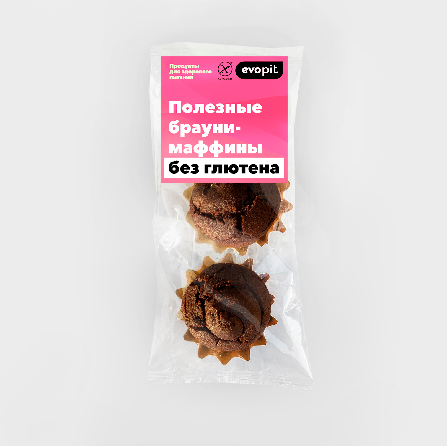 Evopit Брауни-Маффин без глютена