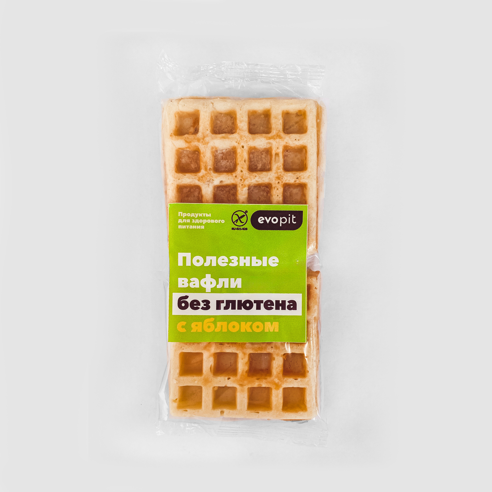 Evopit Бельгийские Вафли без глютена с яблоком