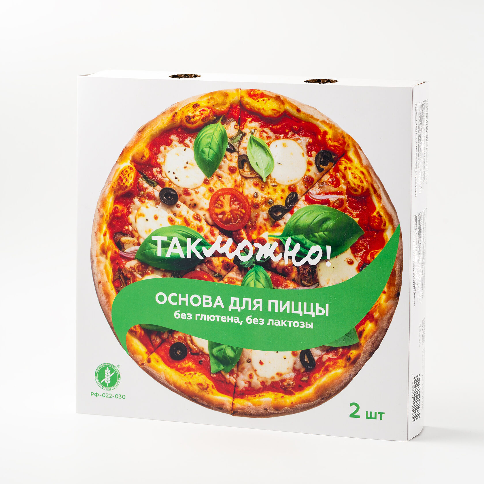 Так Можно! Основа для пиццы, без глютена без лактозы
