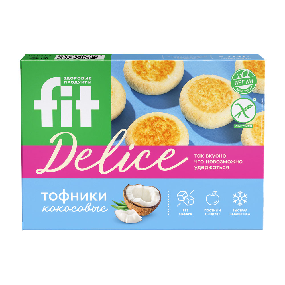 Fit Delice Тофники кокосовые