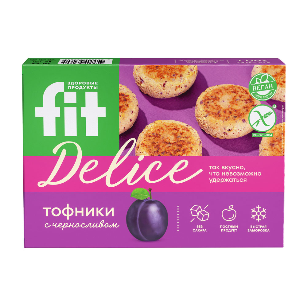 Fit Delice Тофники с черносливом