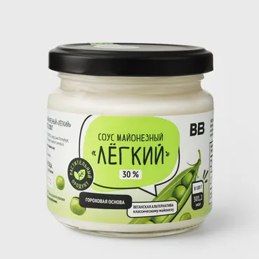 ВкусВилл Соус майонезный "Лёгкий" 30%, веган