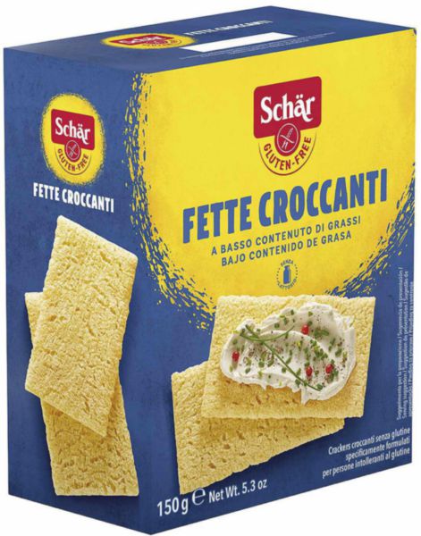 Dr. Schär Хрустящие хлебцы без глютена Fette Croccanti