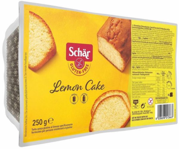 Dr. Schär Кекс лимонный без глютена Lemon Cake