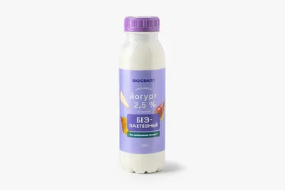 ВкусВилл Йогурт питьевой безлактозный с грушей без доб. сахара 2,5%