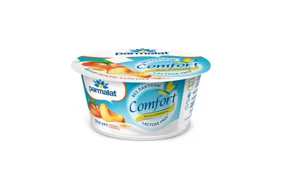 Parmalat Йогурт Parmalat Comfort персик-куркума безлактозный 3% 130 г
