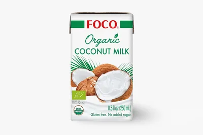 Foco Кокосовое молоко Foco Organic Tetra Pak 250 мл
