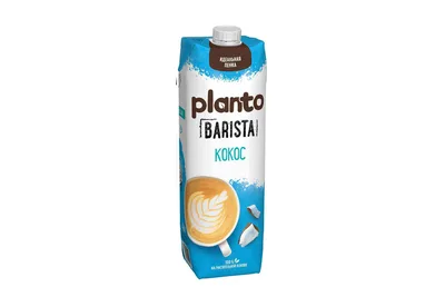 Planto Напиток кокосовый Planto Barista Coconut с соей обогащенный ультрапастеризованный 1,3% 1 л