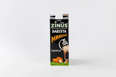 ВкусВилл Напиток миндальный Zinus Barista ультрапастеризованный 1 л