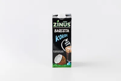 ВкусВилл Напиток кокосовый Zinus Barista ультрапастеризованный 1 л