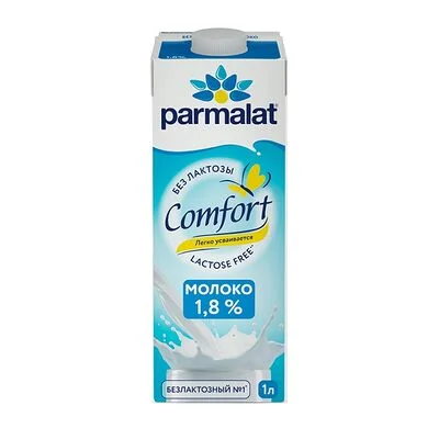 Parmalat Молоко Parmalat Комфорт (Comfort) безлактозное 1.8% 1 л