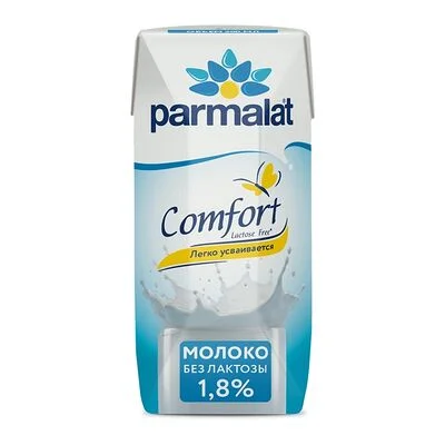 Parmalat Молоко безлактозное Parmalat Комфорт (Comfort) 1.8% 200 мл