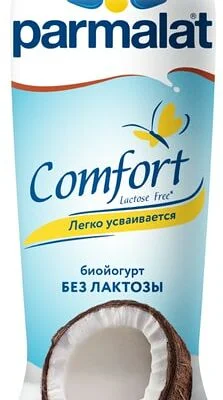 Parmalat Биойогурт питьевой Parmalat Комфорт (Comfort) Мюсли-кокос безлактозный 1.5% 290 мл
