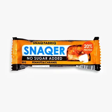 Snaq Fabriq Батончик протеиновый Snaq Fabriq Арахис и карамель 50 г
