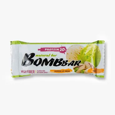 Bombbar Батончик протеиновый Bombbar Фисташковый пломбир 60 г