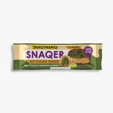 Snaq Fabriq Батончик глазированный Snaq Fabriq Арахис с фисташкой и хрустящим тестом 50 г