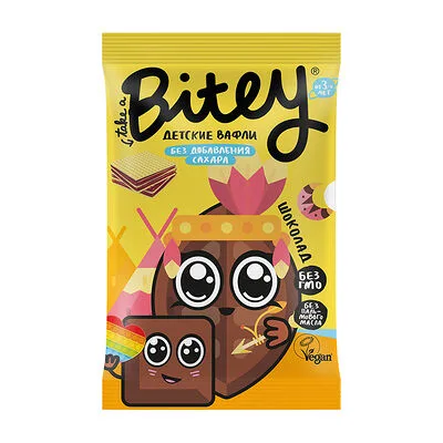 Take a Bite Вафли Тейк э Байти (Take a Bitey) шоколад без сахара 35 г