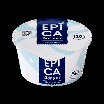 Epica Йогурт натуральный Эпика (Epica) 6% без сахара 130 г