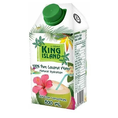 King Island Вода кокосовая King island 100% натуральная без сахара 500 мл