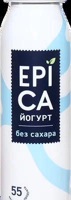 Epica Йогурт питьевой Epica Натуральный без сахара 2.9% 260 г