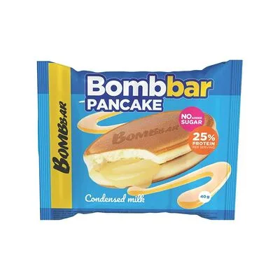 Bombbar Панкейк БомБар (BombBar) протеиновый Протеиновый панкейк (Protein pancake) сгущенка без сахара 40 г