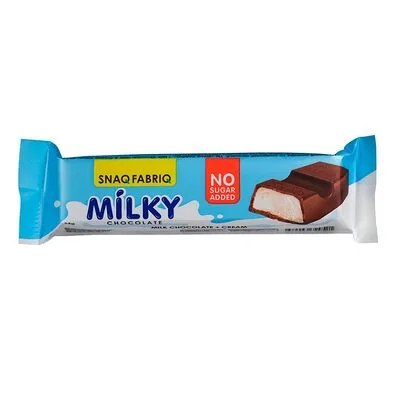 Snaq Fabriq Батончик шоколадный Снак Фабрик (Snaq Fabriq) Молочный шоколад (Milky Chocolate) со сливочной начинкой 34 г