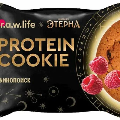 R.A.W.Life Печенье протеиновое R.A.W.Life Protein Cookie Малина (без сахара) 37 г