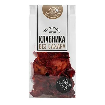 Tasty Story Фруктовые слайсы Tasty Story клубника вяленая (без сахара)