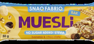 Snaq Fabriq Батончик-мюсли Snaq Fabriq Банан с молочным шоколадом 50 г