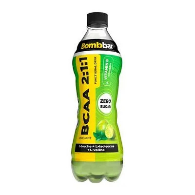 Bombbar Напиток БомбБар (BombBar) BCAA Лайм Мята без сахара 500 мл