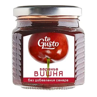 Te Gusto Варенье Те Густо (Te Gusto) из вишни без сахара 300 г