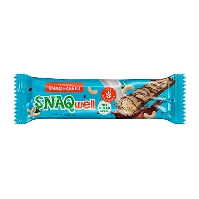 Snaq Fabriq Батончик глазированный Snaq Fabriq с молочно-ореховой пастой 20 г