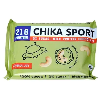 Chikalab Шоколад протеиновый Чикалаб (Chikalab) Чика спорт (Chika Sport) без сахара 100 г 1 шт. вкус в ассортименте