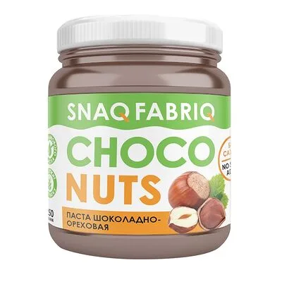 Snaq Fabriq Паста Снак Фабрик (Snaq Fabriq) шоколадно-ореховая без сахара 250 г