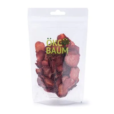OKO BAUM Сухофрукты OKO BAUM клубника сушеная слайсы (без сахара) 60г, Россия