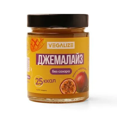 Vegalize Десерт Vegalize из манго и маракуйи (без сахара) 240 г, Россия